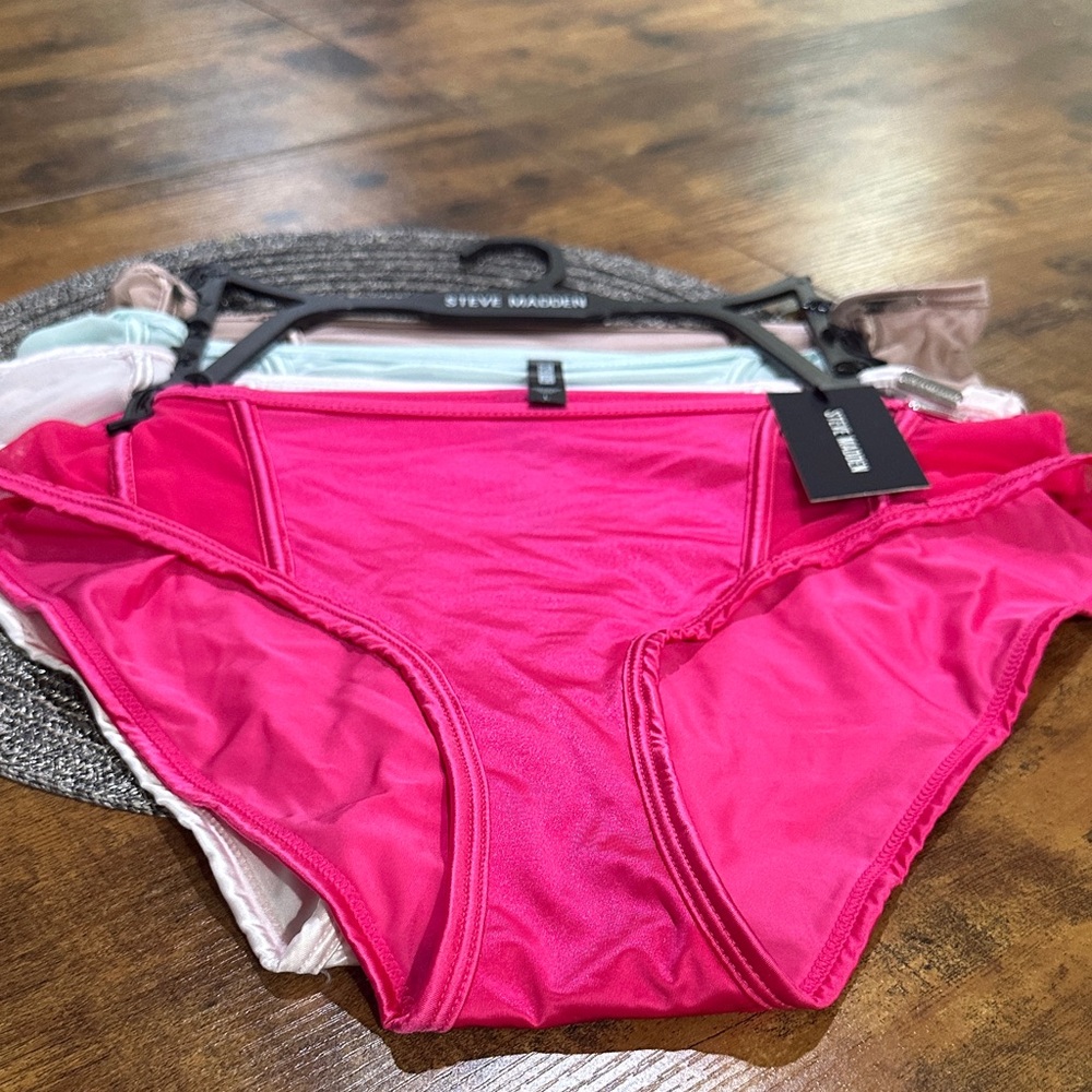 Steve Madden Vibrant Pink Bikini Bottom